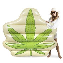 Jumbo Pot Leaf Pool Float