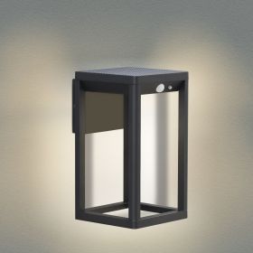 Inowel Solar Outdoor Wall Light Dusk to Dawn Lantern LED IP44 1984