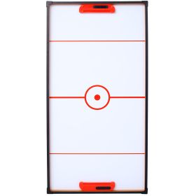 5-in-1 Multi-Game Table - Billiards, Push Hockey, Foosball, Ping Pong, and Basketball brown /blue