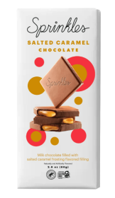 Sprinkles Premium Salted Caramel Chocolate Bar 2.8 Ounces