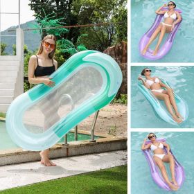 Inflatable Swimming Pool Float Chair (Color: Green)